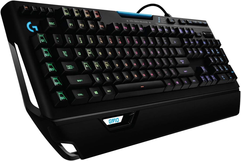 Logitech G910 gaming keyboard