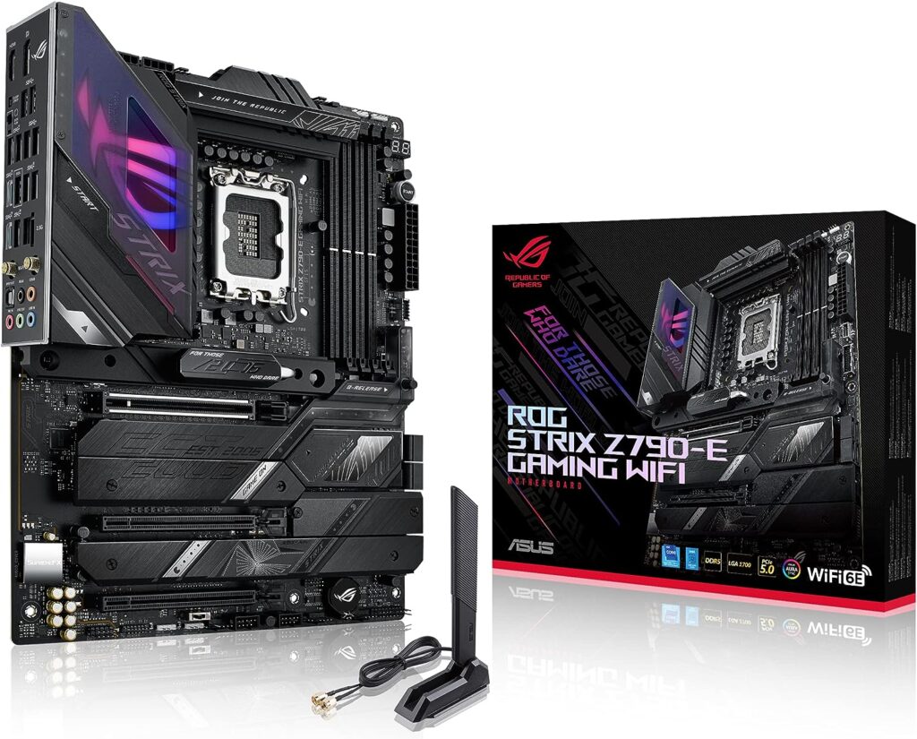 z790 motherboard and box